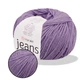 YarnArt Jeans, Сирень №89 – пряжа нити для вязания спицами и крючком (игрушки, одежда), 55% хлопок, 45% акрил, 50 г/160 м, полухлопок Ярнарт - изображение 1