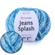 Пряжа YarnArt Jeans Splash, №944, 55% хлопок / 45% акрил, 160 м / 50 г, меланжевая цветная нить для демисезонных изделий, ЯрнАрт Джинс Сплеш - изображение 1