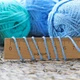 Пряжа YarnArt Elegance Капучино №121, хлопчатобумажная пряжа 50 г 130м с люрексом ЯрнАрт Элеганс - изображение 3