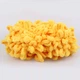 Alize Puffy, Жовтий №216, 100г/9м – Алізе Пуффі, плюшева пряжа з готовими петлями для в’язання руками пледів, іграшок та аксесуарів - изображение 2