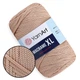 Пряжа YarnArt Macrame XL, Темний беж №131, поліестеровий шнур 4 мм, ЯрнАрт Макраме ХЛ нитка для в'язання гачком і спицями, поліестер 100% - зображення 1