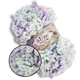 Alize Puffy Fine Color, №6466 (100г/14м) плюшевая фантазийная пряжа с готовыми петлями для вязания руками пледа игрушек и балаклавы, Ализе Пуффи Файн - изображение 1
