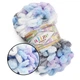 Alize Puffy Color, №6524 (100г/ 9м) плюшевая фантазийная пряжа с готовыми петлями для вязания руками пледа игрушек и балаклавы, Ализе Пуффи,Ализе Пуфи - изображение 1