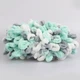 Alize Puffy Color, №6408 (100г/ 9м) плюшевая фантазийная пряжа с готовыми петлями для вязания руками пледа игрушек и балаклавы, Ализе Пуффи,Ализе Пуфи - изображение 2