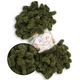 Alize Puffy № 620 Мох, 100г/9м - Алізе Пуффі, плюшева пряжа з готовими петлями для в'язання руками пледів, іграшок та аксесуарів - зображення 1