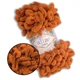 Alize Puffy № 234 Мідний, 100г/9м - Алізе Пуффі, плюшева пряжа з готовими петлями для в'язання руками пледів, іграшок та аксесуарів - зображення 1