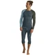 Термофутболка мужская анатомическая Ortovox 120 Comp Light Long Sleeve Mns Dark arctic grey M (100080925) - изображение 2