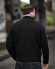 Мужская демисезонная кофта вязка Stone Island 2XL черный (94819) - изображение 6