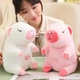 Белый Интерактивная дышащая Капибара Snuggle Pulse CapyBuddy 30 см мягкая плюшевая игрушка - изображение 10