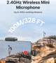 Беспроводной петличный микрофон Boya Mini-17 Type-C для Android / iPhone 15/16 / ПК - изображение 5