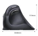 Вертикальная мышь UGREEN MU008 Bluetooth 5.0 / 2.4 ГГц, до 4000 DPI, бесшумная, 6 кнопок, чёрная - изображение 4