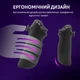 Захисний чохол-бампер JYS з підставкою та кришкою екрана для Steam Deck і Steam Deck OLED, чорний - зображення 4