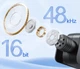 Двойной беспроводной петличный микрофон BOYA BY-V30 Type-C, 2.4G, с зарядным кейсом - изображение 6