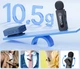 Двойной беспроводной петличный микрофон BOYA BY-V30 Type-C, 2.4G, с зарядным кейсом - изображение 7