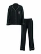 Піжама Сатинова (сорочка + штани) Victoria's Secret Glazed Satin Shine Long Pajama Set XS Regular Чорний (27095125) - зображення 4