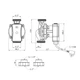 Насос циркуляционный энергосберегающий PUMPMAN GRC32 52Вт 3.6м³/ч Hmax 7 2" CV035913 - изображение 6