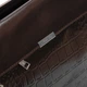 Женская сумка-портфель Alex Rai натуральная плотная кожа PR-251104-41146 коричневый - изображение 4