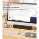 Набор беспроводных клавиатуры и мыши Meetion iKey C230 2 в 1 USB Silver (C230MWw) - изображение 6