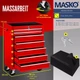 Инструментальная тележка Masko для мастерской 770 x 335 x 690 мм Металлический шкаф (7 ящиков) - изображение 2