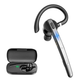 Bluetooth гарнитура New Bee M53 Black с шумоподавлением и зарядным кейсом с длительным временем работы - изображение 3
