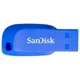 USB флеш накопитель SanDisk 64GB Cruzer Blade Electric Blue USB 2.0 (SDCZ50C-064G-B35BE) - изображение 1