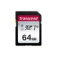 Карта пам'яті Transcend 64GB SDXC class 10 UHS-I U1 V10 (TS64GSDC300S) (17501) - зображення 1