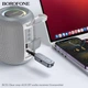 Bluetooth-ресивер BOROFONE BC51 Clear way AUX BT audio receiver/transmitter Metal Grey (6941991117305) (17395) - изображение 8