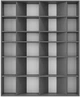 Стеллаж-полка Art in Head 1 Light 1200x1460x160 мм Графит серый (LT13070000000) - изображение 1