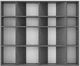 Стеллаж-полка Art in Head 2 Light 1200x1000x160 мм Графит серый (LT14070000000) - изображение 1