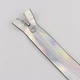 Zipper Спиральная молния потайная,прорез.100см Silver - изображение 2