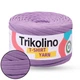 Трикотажная пряжа Trikolino 7-9mm M, Лаванда, 60м, для вязания корзин, ковриков, сумок, косметичек, Триколино - изображение 1
