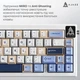 Клавиатура Ajazz AK650 Sea Salt switches Blue White Blue (AK650-SS-BWB) - изображение 13