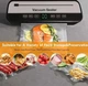 Вакууматор для упаковки сухих и влажных продуктов 100 Вт -60…-80 кПа HZ-001 100W с сенсорным дисплеем и резаком - изображение 6