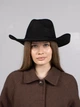 Шляпа ковбойка замшевая D.Hats цвет черный - изображение 3