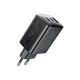 Мережевий зарядний пристрій ACEFAST A108 PD67W GaN charger Чорний - изображение 4