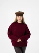 Берет женский из кашемира D.Hats коричневого цвета - изображение 4