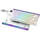 Механічна клавіатура на магнітних світчах з Hot Swap Attack SHARK R85 HE Rapid Trigger, 85key, RGB, 8K, Win/Mac OS, УКР/АНГЛ, White Lines/Біла (R85WL) - зображення 1