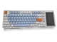 Механічна клавіатура AJAZZ AKP815, 4,33" Smart Screen, Red Switch, RGB , УКР/АНГЛ Блакитна/Blue (AKP815B) - зображення 2
