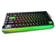 Механічна клавіатура на магнітних світчах з Hot Swap Attack SHARK R85 HE Rapid Trigger, 85key, RGB, 8K, Win/Mac OS, УКР/АНГЛ, Black Green/Чорно зелена (R85BG) - изображение 4
