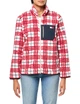 Куртка из шерпы Tommy Hilfiger толстовка 1159863101 (Красный/Молочный XS) - зображення 1