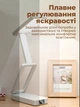 Настільна LED-лампа Onvyx A24 з захистом зору, повним спектром, сенсорним керуванням і LED-годинником - зображення 3