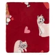 Плед Ardesto Flannel Котики с сердечками ART0124PB 160х200 см - изображение 2