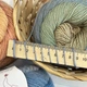 Laines du Nord Poema Cashmere, Морозний аквамарин №102, пряжа з альпаки та вовни, 100 г / 500 м, для в'язання шарфів, снудів, светрів, кардиганів - зображення 3
