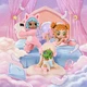 Игрушка-сюрприз Pop Mart с коллекционной фигуркой Lil Peach Riot Серия Sleepover (6941313010147) - изображение 5