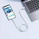 Кабель зарядки Baseus Silky Series Fast Charging Type-C 100W (2m) - зображення 5