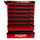 Инструментальный шкаф тележка для инструментов Helper HP-1062 7 ящиков металлическая тумба для СТО на колесах для гаража мастерской хранения инструмента с замком для профессионального и домашнего использования - изображение 6