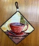 Дошка кухонна Limited Edition Tea Time 17х17 см, кераміка (6990618) - зображення 2