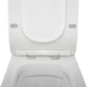 Унітаз компакт Qtap Crow безобідковий з сідінням Soft close QT05222170W - изображение 2