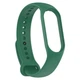 Ремешок Prime для Xiaomi Mi Band 7, с металлической кнопкой и фиксатором капсулы, Dark Green - изображение 2
