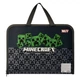 Папка-портфель Yes FC на блискавці з тканинними ручками Minecraft Creepers 492355 - изображение 2